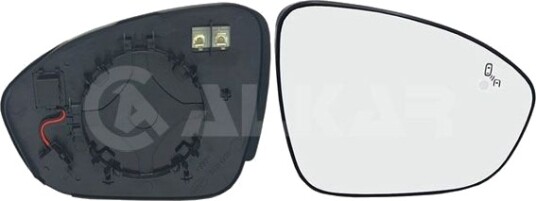 ALKAR 6436207 Speilglass, ytterspeil ALKAR 6436207 Speilglass, ytterspeil