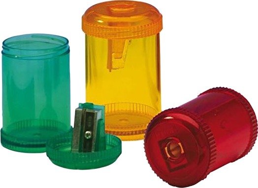 Wedo 52 430, Manuell Blyantspisser, Assorterte Farger, Metall, Plast, 40 Mm, 40 Mm, 60 Mm Wedo 52 430, Manuell Blyantspisser, Assorterte Farger, Metall, Plast, 40 Mm, 40 Mm, 60 Mm