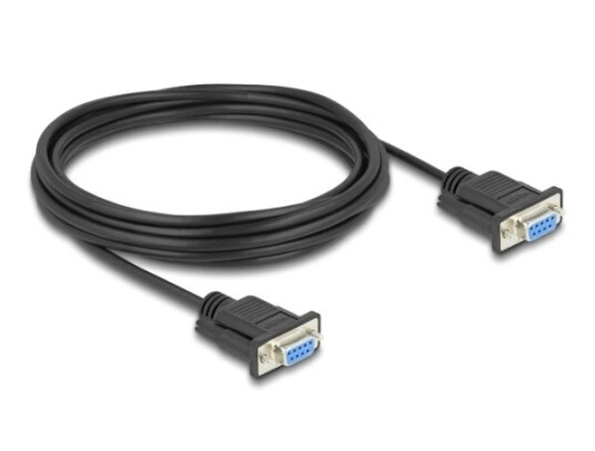 Delock Seriekabel Rs-232 D-Sub9 Hunn Til Hunn Med Smalt Kontakthus 5 M Delock Seriekabel Rs-232 D-Sub9 Hunn Til Hunn Med Smalt Kontakthus 5 M