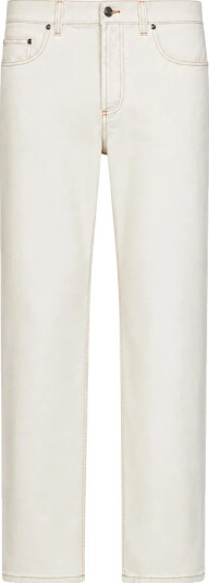 Versace Herre Jeans Hvit W32,