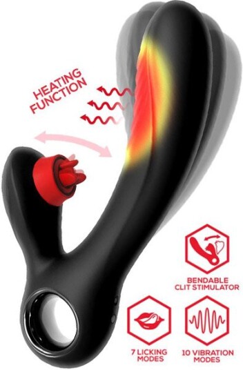 Niza Vibe With Heating & Clitoris Triple Tongue