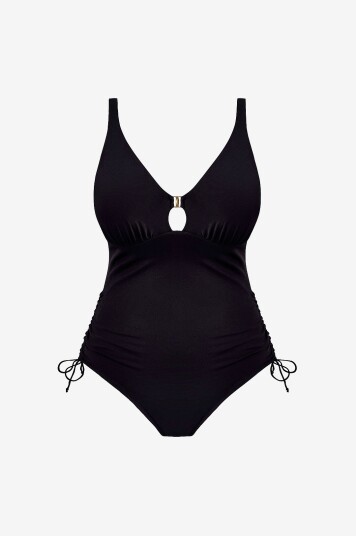 Fantasie   Badedrakt Merissa Non Wired Plunge Swimsuit   Svart