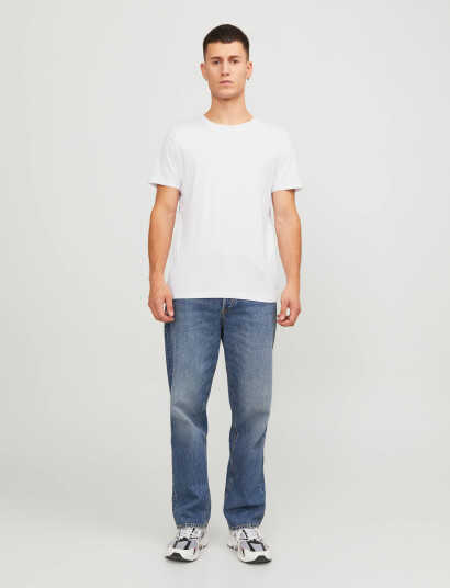 Jack & Jones Jjeorganic Basic Tee Ss O-Ne 5Pk Mp Noos - Black - S Jack & Jones Jjeorganic Basic Tee Ss O-Ne 5Pk Mp Noos - Black - S