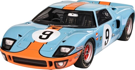 Revell 07696 Ford GT40 Le Mans 1968 Byggesett Modellbil 1:24