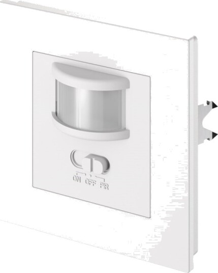 Bevegelsessensor Hvit For Flush Veggmontering Bevegelsessensor Hvit For Flush Veggmontering