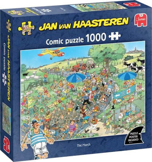 Jan van Haasteren The March Puslespill 1000 Brikker