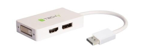 TECHLY Adapter - DisplayPort auf DVI/HDMI/DisplayPort