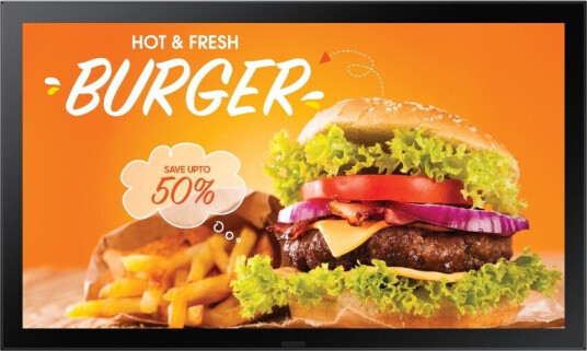 Samsung OH24B 24" Full HD Utendørs LCD-Skjerm med Wi-Fi