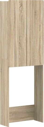 vidaXL Toalett skap ZWOLLE Sonoma eik 66 x 25,5 x 190 cm