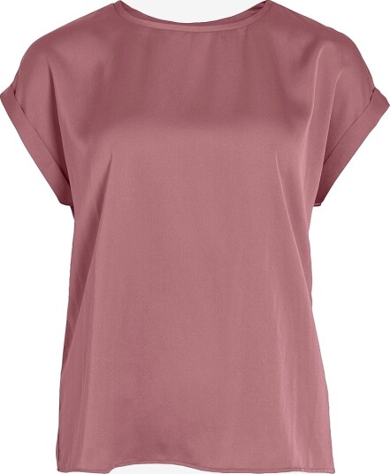 Vila Topp viEllette S/s Satin Lilla