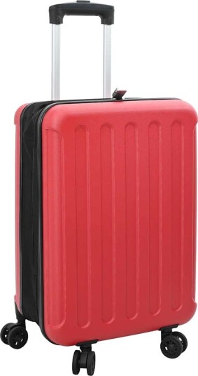  Sammenleggbar Koffert Hardt Skall 20" Rød 34x23x55,5 cm ABS