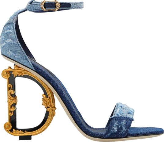 Dolce & Gabbana Dame Sko Blå 36 1/2 EU,