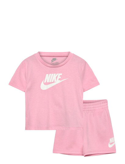 Nike Ks Knit Short Set Pink 80/86CM