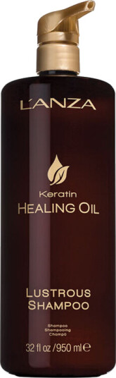 Lanza Keratin Healing Oil Lustrous Shampoo 950 ml - Volumgivende og Reparerende