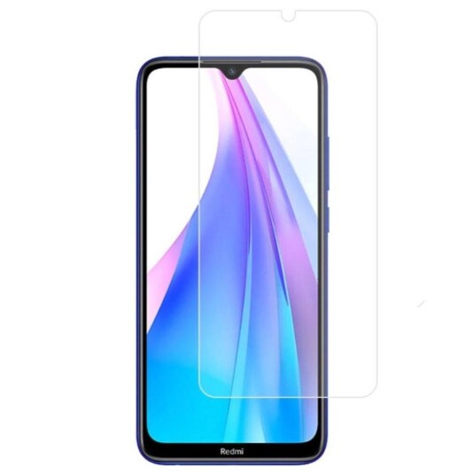 INCOVER Xiaomi Redmi Note 8T Herdet Glass - Case-Friendly Skjermbeskytter - Gjennomsiktig