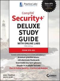 Comptia Security+ Deluxe Study Guide With Online Labs Av Mike (University Of Notre Dame) Chapple, David Seidl
