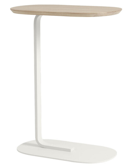 Muuto Relate sidebord H: 73,5 cm Solid oak-Off white Muuto Relate sidebord H: 73,5 cm Solid oak-Off white