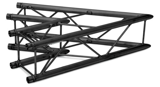 Alutruss Decolock Dq4-Spac19 2-Way Corner 45° Bk