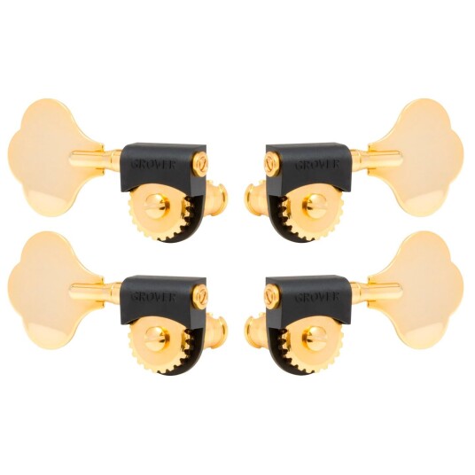 Grover 143g Lightweight Bass Machines Heads, 2 + 2 - Gull
