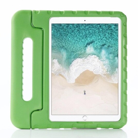 INCOVER Apple iPad 10.2" (2021 / 2020 / 2019) / iPad Pro 10.5 / iPad Air (2019) Barnevennlig Deksel - Støtsikkert Deksel m. Stativ - Grønn INCOVER Apple iPad 10.2" (2021 / 2020 / 2019) / iPad Pro 10.5 / iPad Air (2019) Barnevennlig Deksel - Støtsikkert Deksel m. Stativ - Grønn