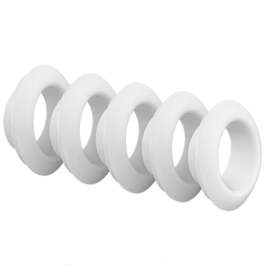 Satisfyer Pro Deluxe Next Generation Silikon Sugehode 5 Pack   - Hvit