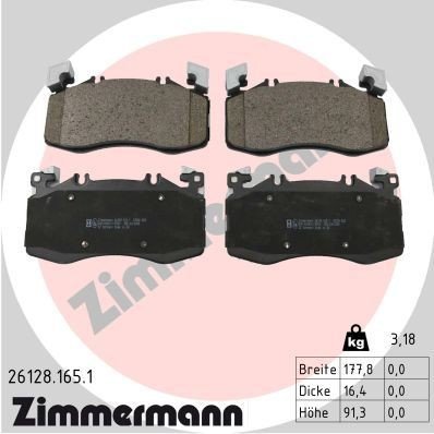 Bremseklosser ZIMMERMANN 26128.165.1