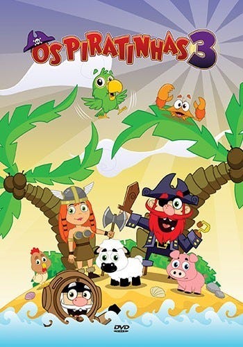 Piratinhas 3 DVD Piratinhas 3 DVD