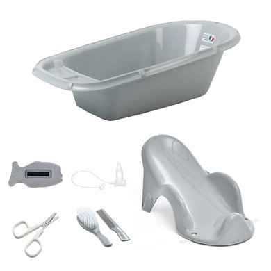 Thermobaby Thermobaby Bath Sett 1st Age, Luxe Grå Sjarm