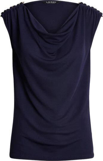 Ralph Lauren Dame Topper Blå S,