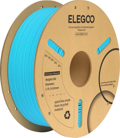 Elegoo PLA+ Filament Blå 1.75 mm 1 kg