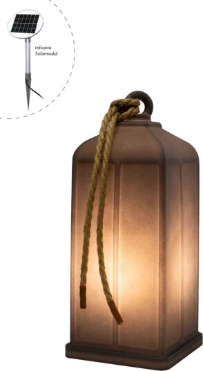 Hagelykt 8 Seasons Shining LED 19 x 45 cm Antrasitt