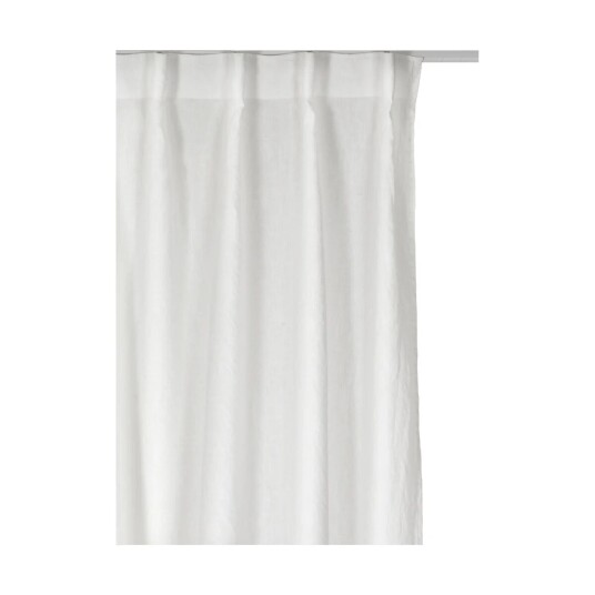 Himla Sunrise gardin med plissébånd 140x250 cm White