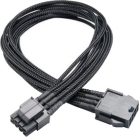 Akasa Flexa P8 0,4 M 8-Pin4+4 Eps12v Hankjønn Hunkjønn Sort