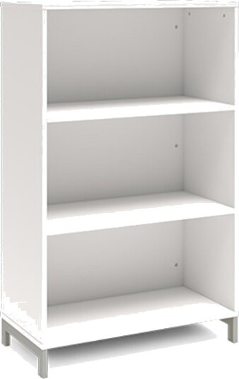 Bogreol Dna, 800X1275 Mm, Hvid/Alugrå 3A4 Bogreol Dna, 800X1275 Mm, Hvid/Alugrå 3A4