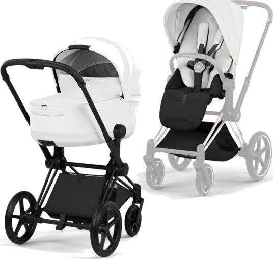Cybex Priam Style Collection Matt Black/Off White
