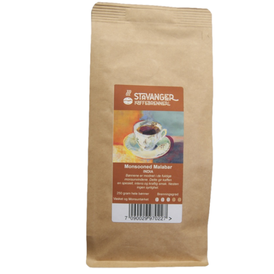 India Monsooned Malabar AA 250g, kaffe
