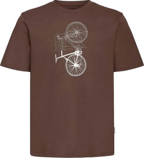 Blend Bhkel S/S Graphic Tee Brown S