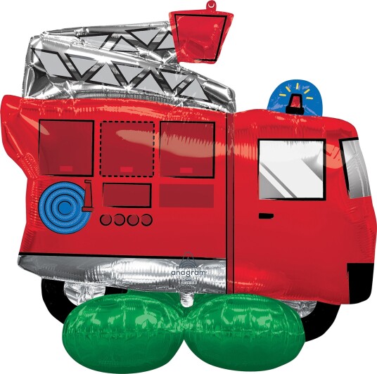 Riethmüller AirLoonz Brannbil Folieballong 4280811