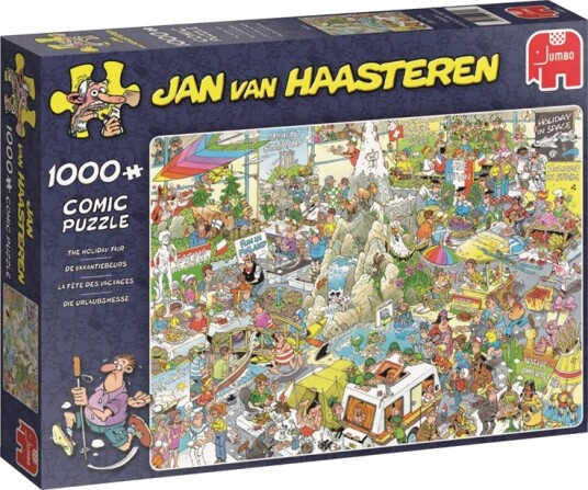 Jan van Haasteren The Holiday Fair Puslespill 1000 Brikker