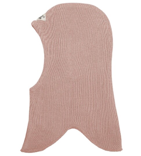 Racing Kids Balaclava Ull/Bomull 2 lags Dusty Rose 4 6 år 104 116 Balaclava dobbel Rosa