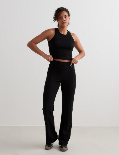 aim´n Ease Ribbed Pants - Black - S