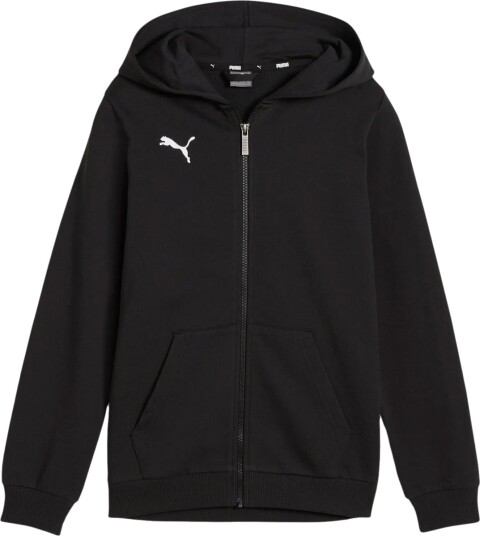 PUMA teamGOAL Full Zip Hettegenser Barn Svart 128