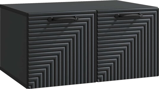 Vegghengt TV skap Svart 59,5 x 41 x 30 cm Konstruert tre Vegghengt TV skap Svart 59,5 x 41 x 30 cm Konstruert tre