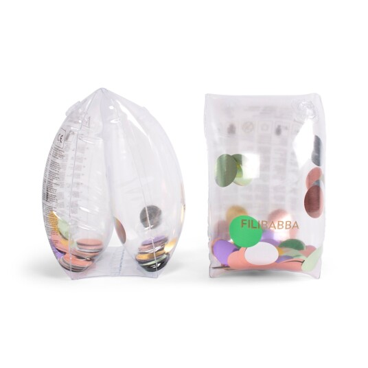 Filibabba - Swim wings Alfie - Rainbow Confetti - (FI-03010) Filibabba - Swim wings Alfie - Rainbow Confetti - (FI-03010)
