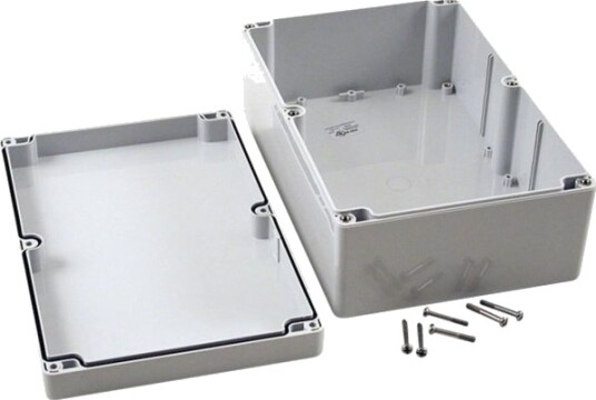 Hammond Electronics 1554Va2gy 1554Va2gy Universalskap 240 X 160 X 90 Polykarbonat Grå 1 Stk