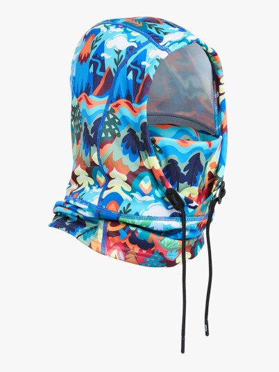 Kombi Fleece Balaklava Jr Blue Wild Mount