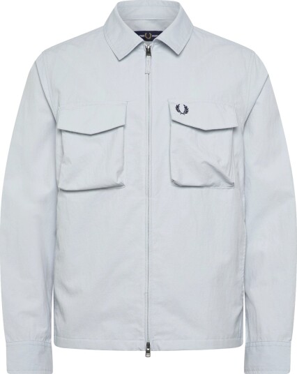 Fred Perry Ripstop Pocket Overshirt Blue M Fred Perry Ripstop Pocket Overshirt Blue M