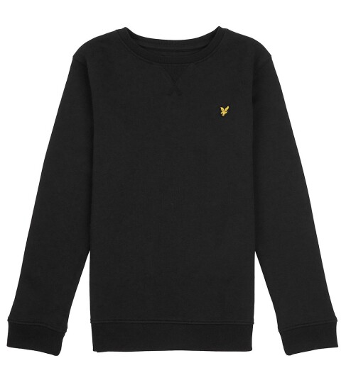 Lyle & Scott Collegegenser Crew Neck Sweatshirt Svart