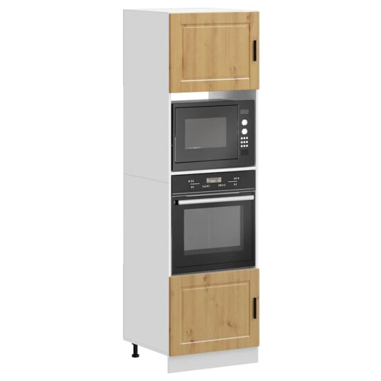  Ovnskap 2 stk Porto artisan eik konstruert tre 8721158506689
