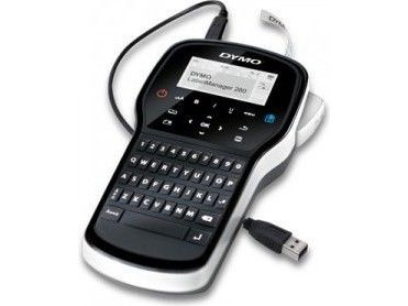 Dymo Labelmanager 280 Etikettmaker S/H Termotransfer Rull (1,2 Cm) 180 Dpi Inntil 15 Mm/Sek Usb Kutter Dymo Labelmanager 280 Etikettmaker S/H Termotransfer Rull (1,2 Cm) 180 Dpi Inntil 15 Mm/Sek Usb Kutter